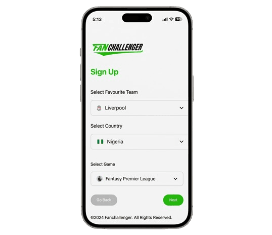 signup or login fpl image